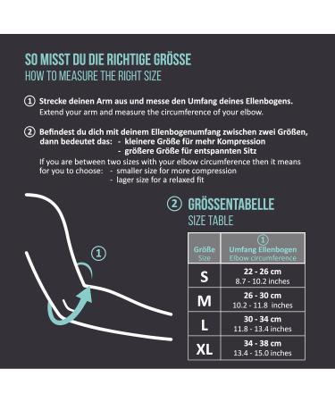 Buy Pullup & Dip Elbow Bandages for Men & Women | Non-Slip Fitness Support | Strength Training & Sports - Size M - Buy Online on GoSupps.com