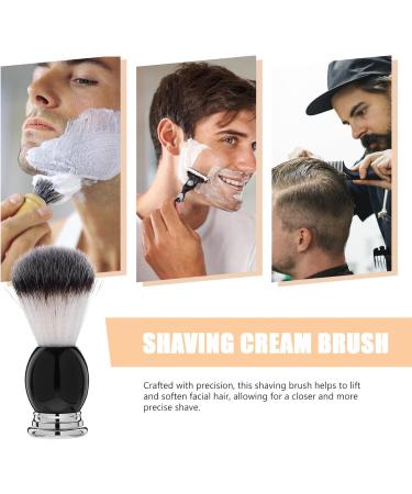 Fomiyes Male Shaving Brush - Premium Hairdressing Salon Brush for Men | Ideal for Soap & Razor Use - Buy Online on GoSupps.com