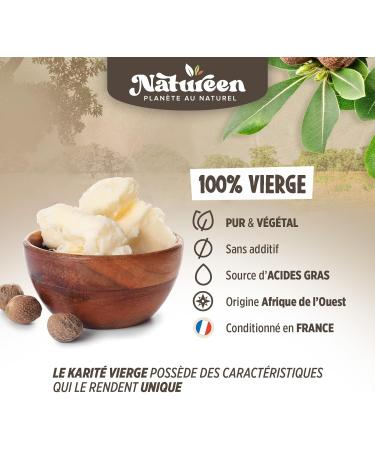  Plan te au Naturel Plan te au Naturel Shea Butter 800g - Organic - 100% Virgin - 100% Plant-Based - No Additives - Unrefined - Buy Online on GoSupps.com