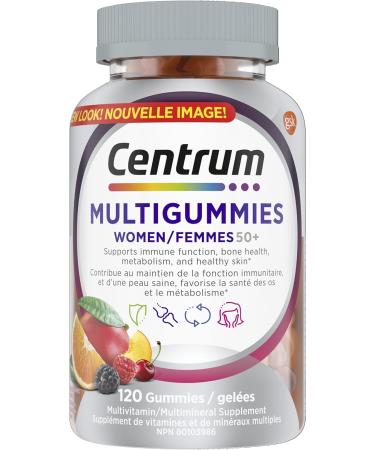 Centrum Women and Men 50 Plus MultiGummies | Multivitamins/Minerals Gummies for Adults 50+ - Buy Online on GoSupps.com