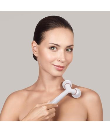 Geske SmartAppGuided Sonic Facial & Body Roller | 4-in-1 Dermaroller Device for Face & Body | Professional Facial Scooter for Sculpting & Defining - Buy Online on GoSupps.com