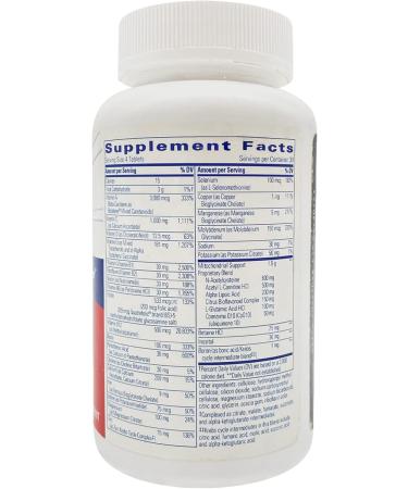 KPAX Immune High Potency Mitochondrial Energy Supplement - Comprehensive Antioxidant Multivitamin 120 Tablets - 120 Count Pack - Buy Online on GoSupps.com