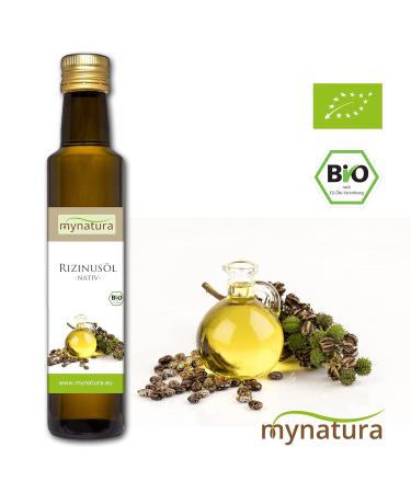 Mynatura Bio Castor Oil 250ml - Naturally Pure Cold-Pressed Hair & Care Oil | Vegan Natural Cosmetics - Buy Online on GoSupps.com