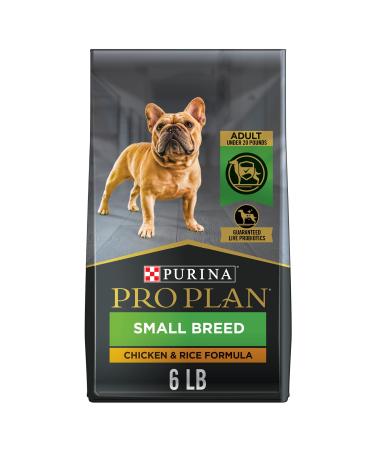 Purina Pro Plan Small Breed & Toy Breed Formula Adult Dry Dog Food (Packaging May Vary) Small Breed Chicken 6 lb. Bag