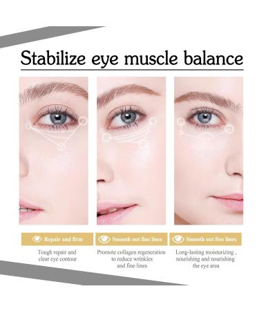 60-Second Age-Defying Eye Gel | Instant Firming Eye Cream & Puffiness Remover | Anti-Wrinkle Eye Serum for Youthful Skin - Buy Online on GoSupps.com