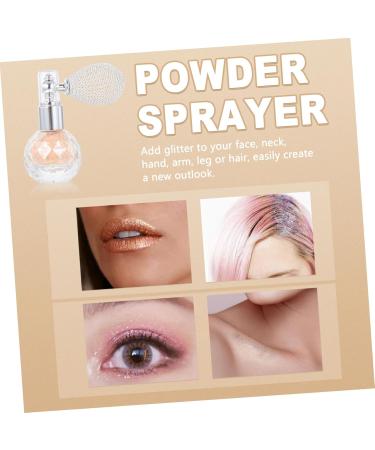 Balacoo 3 Pcs Body Air Bag Powder Spray Bottle for Face High Light Powder Sparkling Powder Loose Powder Hair Light Goldx3pcs 7x5.5cmx3pcs - Buy Online on GoSupps.com