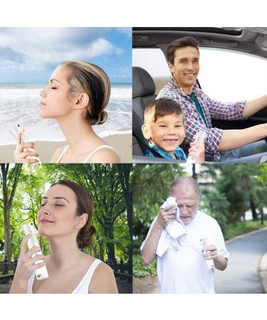 Hair Spray Bottle Spray Bottle for Hair Continuous Water Mist Trigger Sprayer for Hair Styling Plants Cleaning 300ml White - Buy Online on GoSupps.com