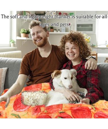 Fainfun Pizza Ceiling Blanket - Soft Burrito Blanket for Sofa & Baby | Warm Tortilla Blanket Gift (63in) - Buy Online on GoSupps.com