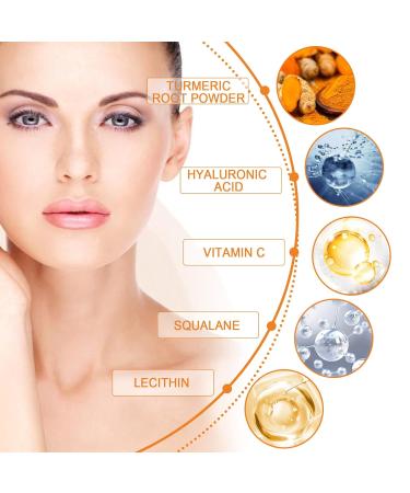 Turmeric Vitamin C Eye Cream for Bright Eyes - Reduce Bags, Fine Lines, and Tiredness - Buy Online on GoSupps.com