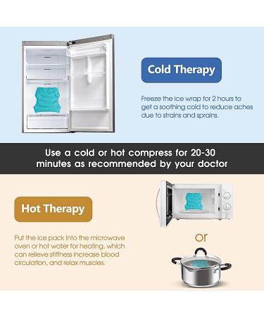 Rotator Cuff Shoulder Ice Pack - Reusable Cold Therapy Wrap for Pain Relief - Buy Online on GoSupps.com