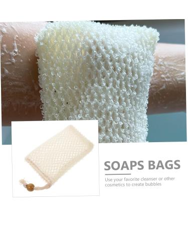 FRCOLOR 3pcs Mesh Travel Soap Bath Bag | Nylon Soap Holder for International Shipping - Buy Online on GoSupps.com