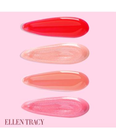 Enchante Ellen Tracy Lip Gloss Collection - Bold to Neutral Shades (5-Piece Set) - Buy Online on GoSupps.com