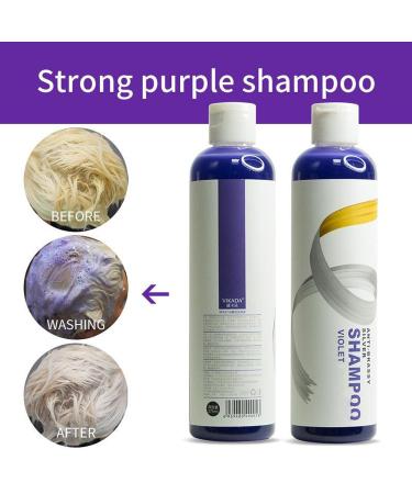 Intensive Silver Shampoo Purple Toning & Moisturizing for Blonde & Gray Hair | Anti-Yellow Tint Treatment - Buy Online on GoSupps.com