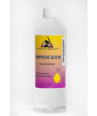Propylene Glycol USP Food & Medical Grade Hypoallergenic Moisturizer Skin Cleanser DIY Non GMO Premium Highest Purity 100% Pure 16 oz - Buy Online on GoSupps.com
