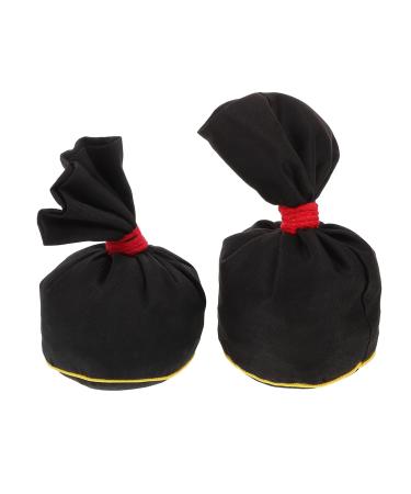 Beavorty 2 pieces Thai massage balls Thai-compress ball wormwood heat bag natural Chinese moxibusion health bags for therapies aroma compress ball