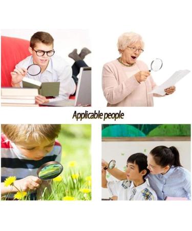 Professional with LED Lights 2X Handheld Magnifier Super High Clarity Lightweight Full of Stars - Buy Online on GoSupps.com