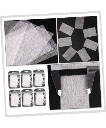 Mipcase 60pcs Extended Fiber Premium Nail Fiber Multipurpose Tool Fiberglass Nail Art Extension Non Woven Fiber Nail Wraps Para U as Manicure Fiber Restorer Tool Lightweight Supplies White - Buy Online on GoSupps.com