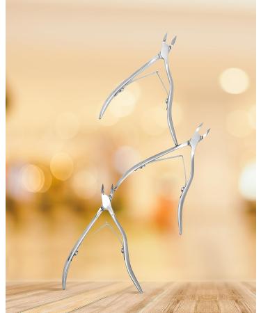 STALEKS PRO by Natury Nails Professional Cuticle Pliers 4 mm Stainless Steel Smart 80-4 - Buy Online on GoSupps.com