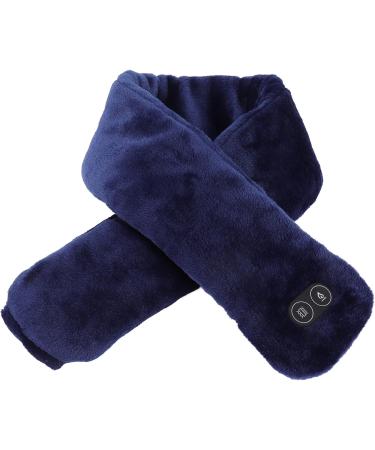 Dioche USB Heating Scarf - Soft & Warm Pain Relief Neck Wrap with Vibration Massage for Adults & Seniors - Buy Online on GoSupps.com