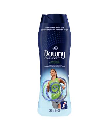 Downy Odor Protect In-Wash Scent Booster Beads Active Fresh 10 oz