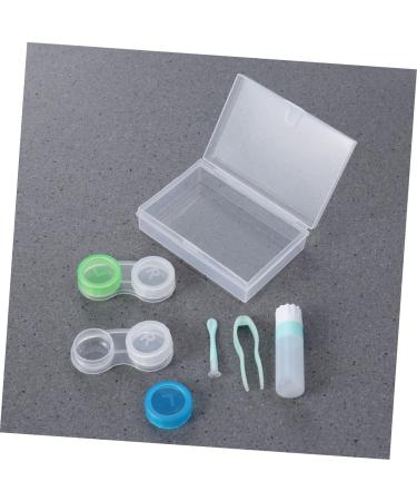 JECOMPRIS Contact Lens Case - 2pcs Double Lens Storage Box | Cute & Durable Lens Cases for International Shipping - Buy Online on GoSupps.com