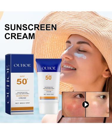 Buy UV Protection Cream - Refreshing Non-Greasy Sunscreen SPF50+ | Even Skin Tone | 4PC Set | Ship Internationally - Buy Online on GoSupps.com
