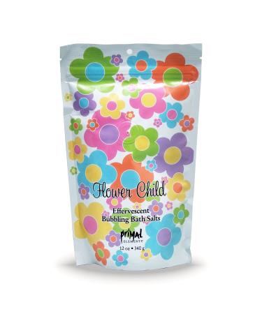 Primal Elements Bubbling Bath Salts  Flowerchild  12 Ounce