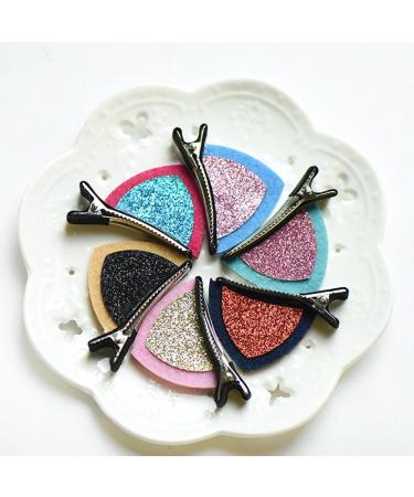 FRCOLOR 10pcs Cute Cat Ear Hair Clips - Adorable Alligator Clip Hairpins for Kids & Toddlers | Perfect Gifts for Girls | International Shipping Available - Buy Online on GoSupps.com