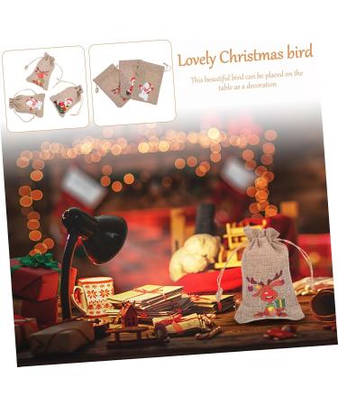 PRETYZOOM Candy Bags 18 pcs Bag Aging Holding Favor Ing Decor Pendant Candy Simple Bags Xmas Christmas Elk Party 15X10CMx3pcs Assorted Colorx3pcs - Buy Online on GoSupps.com