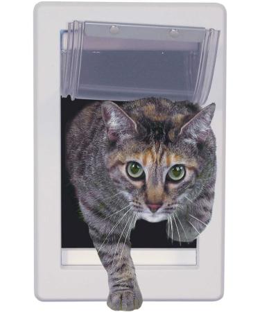Small Perfect Pet Soft Flap Cat Door | Telescoping Frame | 5 x 7 Flap Size - Buy Online on GoSupps.com