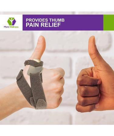 MARS WELLNESS CMC Joint Thumb Arthritis Brace - Medium - Right Hand | Stabilizing Splint for Osteoarthritis | Arthritis Thumb Support - Buy Online on GoSupps.com