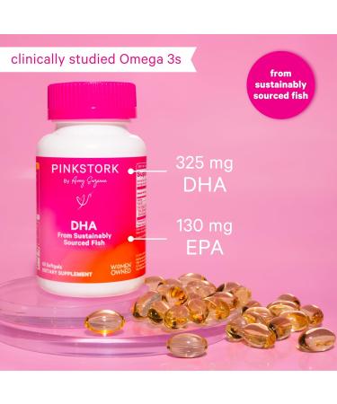 Pink Stork Liquid Prenatal Vitamin Bundle: Liquid Prenatal Vitamin with DHA and Folic Acid + Pro + DHA Prenatal Probiotics for Women Women-Owned - Buy Online on GoSupps.com