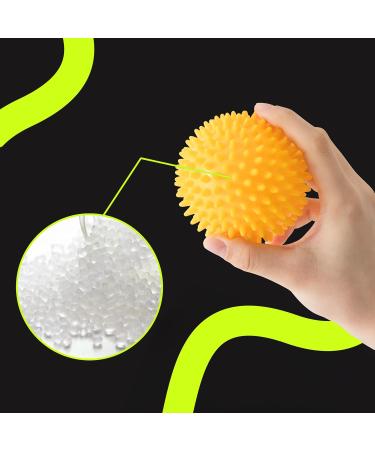 Fizyo Igelball 4er Set Massage Globe Set for Reflex Zones Muscle Relaxation & Pain Relief | Spiked Balls for Hand Foot & Back Massage - Buy Online on GoSupps.com