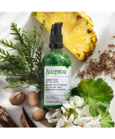  Bullfrog Bullfrog - Kit The Juicy One Hydrate and Define 3 in 1 Limited Edition Agnostic On The Rocks Multifunction Balm 100ml Invisible Shaving Gel 100ml and Invisible Styling Gel 50ml - Buy Online on GoSupps.com