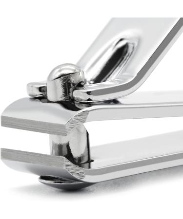 Premium REMOS 8cm Finger & Toenail Clippers - Durable Straight Blade Made of Hardened Steel for Precision Grooming | International Shipping Available - Buy Online on GoSupps.com