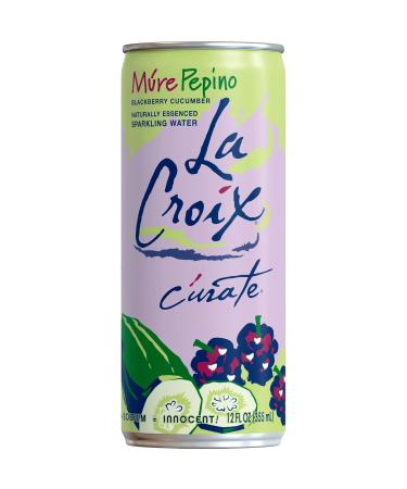 Buy LaCroix C rate M re Pepino Sparkling Water (8 Pack) - Blackberry Cucumber 12oz Slim Cans 0 Calories Naturally Essenced - International Shipping Available - Buy Online on GoSupps.com