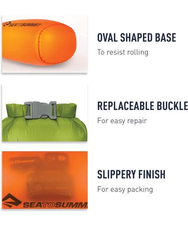 Sea to Summit Ultra-Sil Nano Dry Sack  Featherlight Dry Bag Lime 2 Liter - Buy Online on GoSupps.com