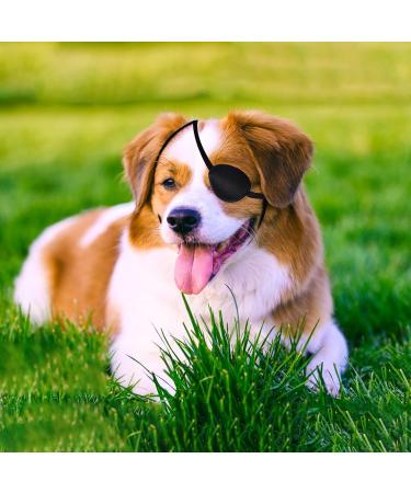 YEXEXINM 3pcs Upgrade Dog Eye Patch Premium Dog Single Eyepatch Protective Eye Cover for Small Medium Large Dogs Cats with Eye Injuries and Wounds - Buy Online on GoSupps.com