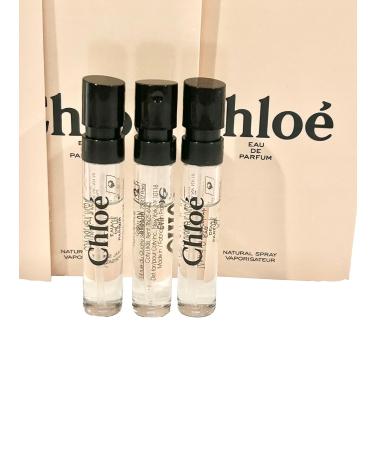 Chloe Eau De Parfum Sample Perfume WOMEN Spray 1.2 ml / 0.04 oz - set of 3 - Buy Online on GoSupps.com