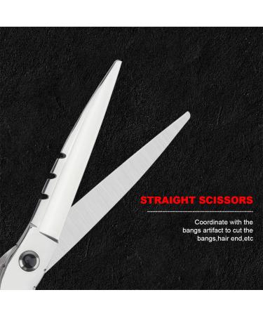 Professional Hair Cutting Scissors & Thinning Shears Kit - 6.5 Grooming Set for Men, Women & Pets with Comb & Case - Buy Online on GoSupps.com
