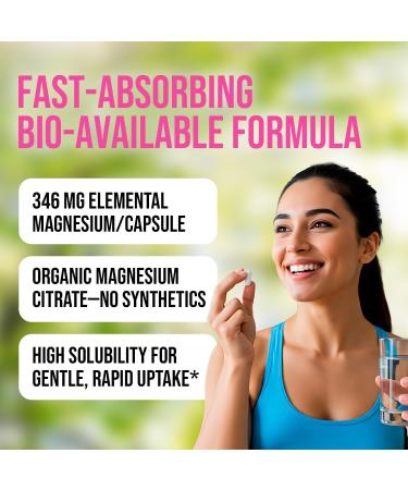 Perfect Magnesium Citrate - 180 Vegetable Capsules - Buy Online on GoSupps.com