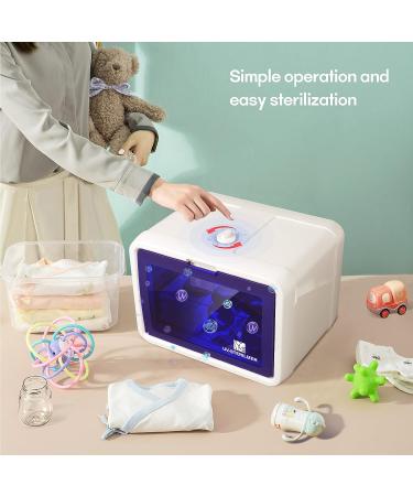 LETORS 10L UV Sanitizer Box - Large Capacity UV Sterilizer for Baby Bottles, Toys, Smartphones, Salon Tools - Ideal for Home, School, Salon - Buy Online on GoSupps.com