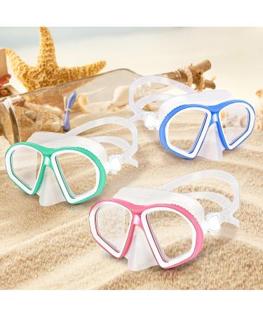 Supertrip Kids Swim Goggles with Nose Cover - Pink | Diving Mask for Youth 6-14 - Buy Online on GoSupps.com