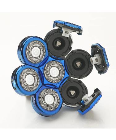MAWAER Blue 7D Head Shaver Replacement Blades for Freedom Groom & Most Popular Brands - Electric Shaver Head (7 Blue) - Buy Online on GoSupps.com