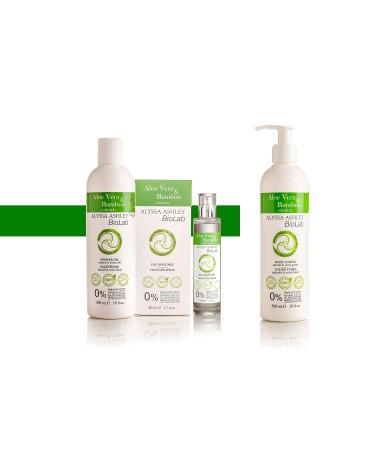 Alyssa Ashley Biolab Aloe & Bamboo Body Lotion 300ml | Hydrating & Soothing Skin Care | International Shipping Available - Buy Online on GoSupps.com