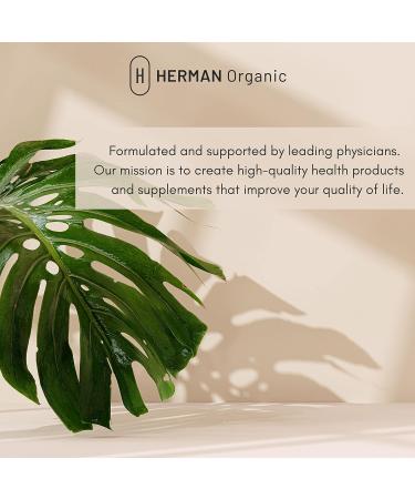 Herman Organic Zinc Elderberry Gummies with Vitamin C - Immune Support Supplements for Adults - Gummy Vitamins for Women and Men - Buy Online on GoSupps.com