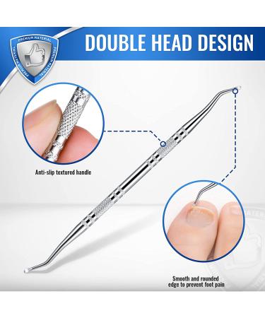 3pcs Ingrown Toenail Tools Set â€“ Lifter & File for Pain Relief | Teenitor - Buy Online on GoSupps.com