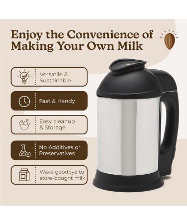 Almond Cow Milk Maker - Create Homemade Non-Dairy Milk: Almond Soy Oat & Coconut - 5-6 Cups per Batch 220V - Buy Online on GoSupps.com