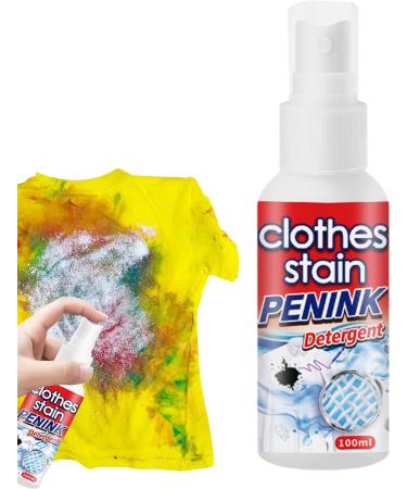 Clothes Stain Remover - 100ml Ink Remover Spray - Portable Instant Spot Remover Laundry Stain Remover for Carpet Laundry Fabric Clothes Fiberglass Pochy - Buy Online on GoSupps.com