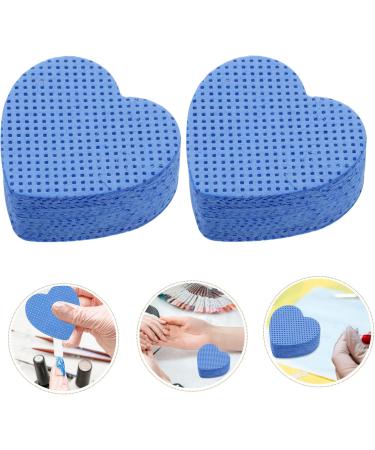 200pi ces Heart-shaped Nail Polish Remover Pads Nail Cleaner Cotton Wipes for Travel and Professional Supplies - Buy Online on GoSupps.com